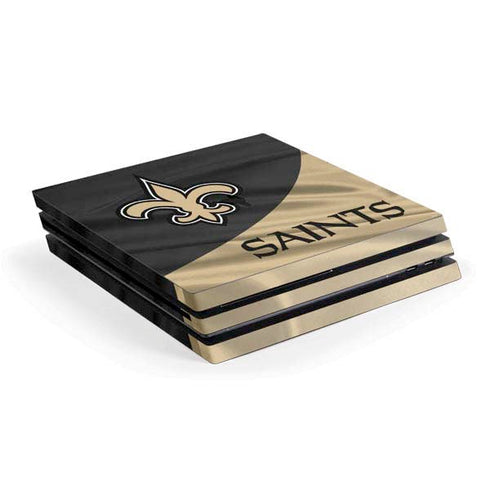 NFL New Orleans Saints PS4 Pro Console Skin