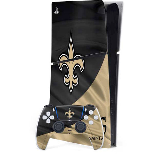 NFL New Orleans Saints PS5 Slim Digital Edition Console Skin