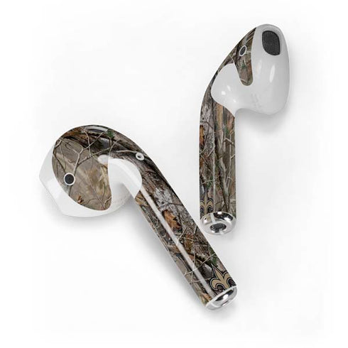 NFL New Orleans Saints Realtree AP Camo Apple AirPods Skin