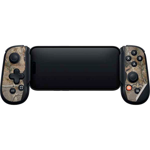 NFL New Orleans Saints Realtree AP Camo Backbone One for iPhone Game Controller Skin