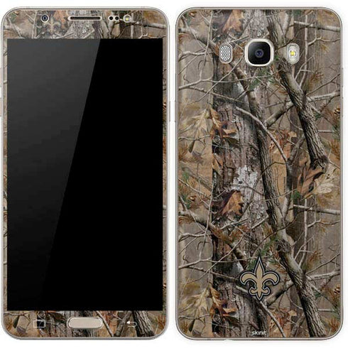 NFL New Orleans Saints Realtree AP Camo Galaxy J7 Skin