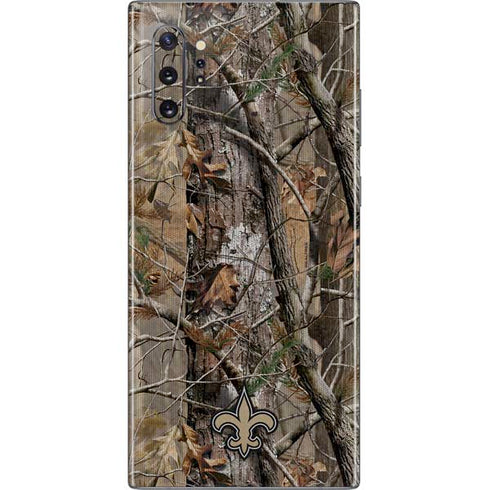 NFL New Orleans Saints Realtree AP Camo Galaxy Note 10 Plus Skin