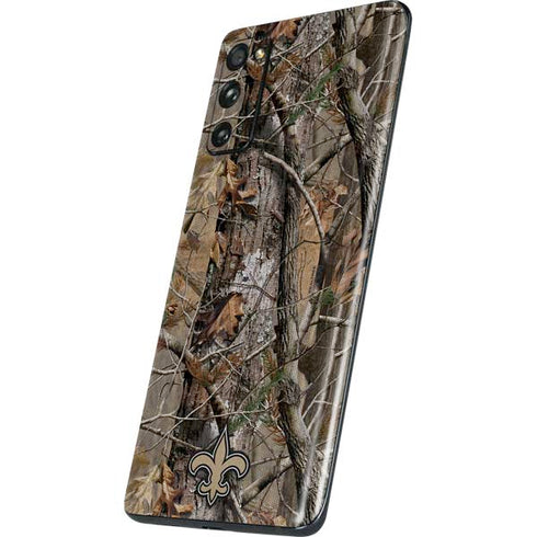 NFL New Orleans Saints Realtree AP Camo Galaxy S20 Fan Edition Skin