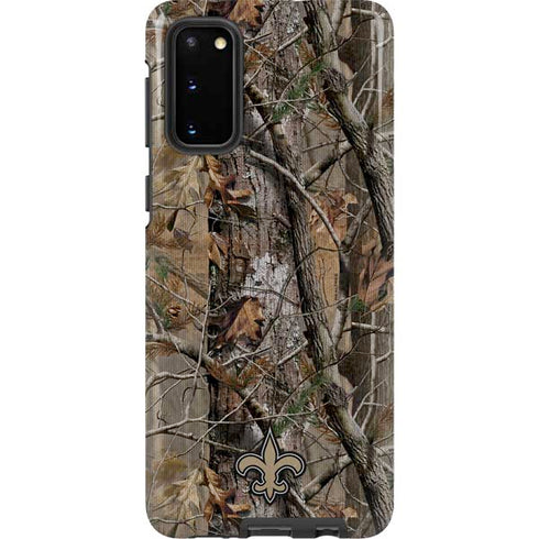 NFL New Orleans Saints Realtree AP Camo Galaxy S20 Pro Case