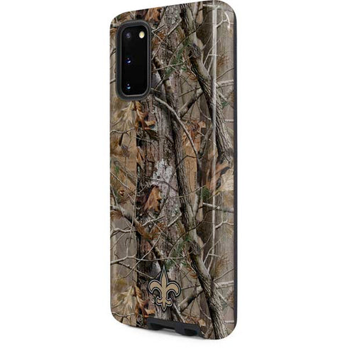 NFL New Orleans Saints Realtree AP Camo Galaxy S20 Pro Case