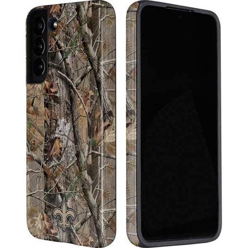 NFL New Orleans Saints Realtree AP Camo Galaxy S22 Plus Pro Case