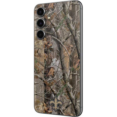 NFL New Orleans Saints Realtree AP Camo Galaxy S23 FE Skin
