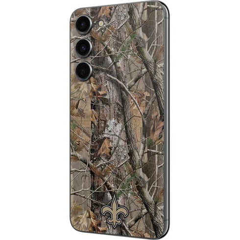 NFL New Orleans Saints Realtree AP Camo Galaxy S23 Plus Skin