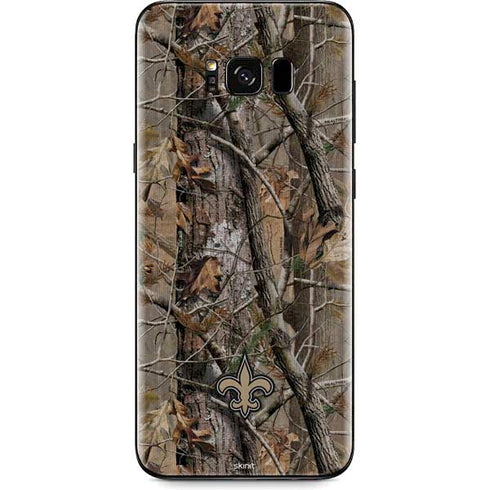 NFL New Orleans Saints Realtree AP Camo Galaxy S8 Plus Skin