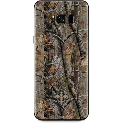 NFL New Orleans Saints Realtree AP Camo Galaxy S8 Skin