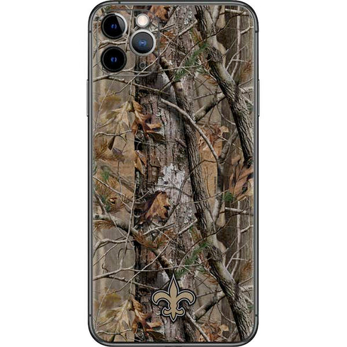 NFL New Orleans Saints Realtree AP Camo iPhone 11 Pro Max Skin