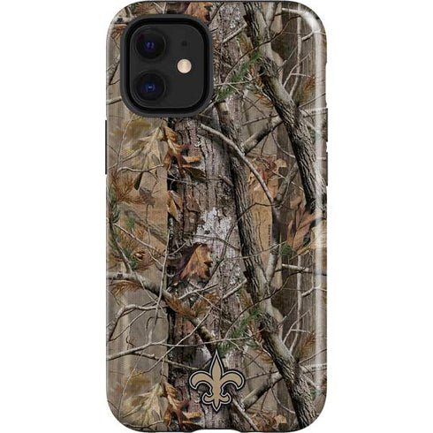 NFL New Orleans Saints Realtree AP Camo iPhone 12 Mini Impact Case