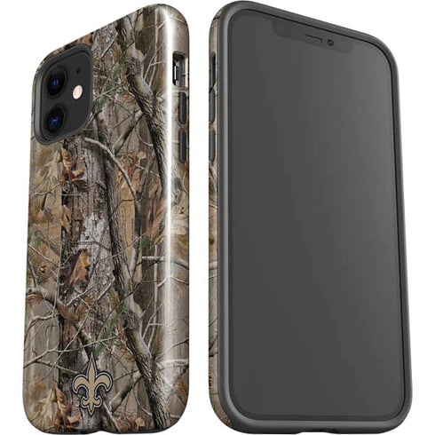 NFL New Orleans Saints Realtree AP Camo iPhone 12 Mini Impact Case