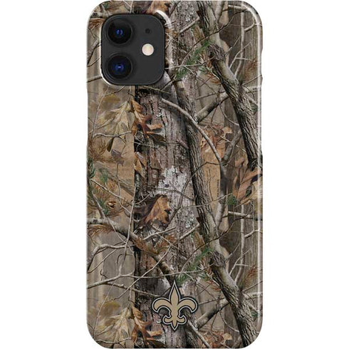 NFL New Orleans Saints Realtree AP Camo iPhone 12 Mini Lite Case