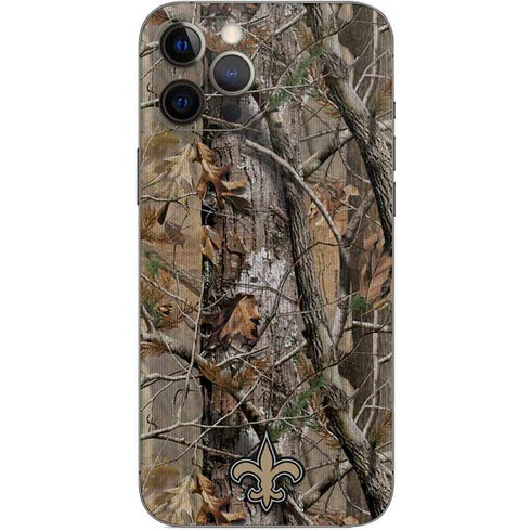 NFL New Orleans Saints Realtree AP Camo iPhone 12 Pro Max Skin