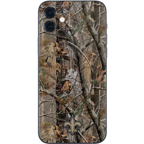 NFL New Orleans Saints Realtree AP Camo iPhone 12 Skin