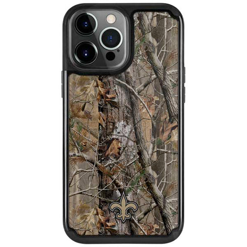 NFL New Orleans Saints Realtree AP Camo iPhone 13 Pro Cargo Case