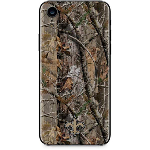 NFL New Orleans Saints Realtree AP Camo iPhone XR Skin
