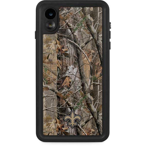 NFL New Orleans Saints Realtree AP Camo iPhone XR Waterproof Case