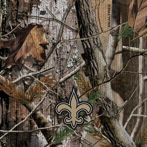 NFL New Orleans Saints Realtree AP Camo Moto E5 Play Skin