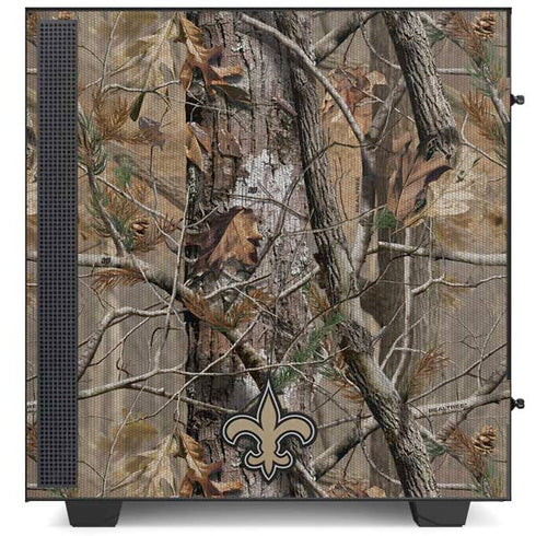 NFL New Orleans Saints Realtree AP Camo NZXT H510 Compact ATX Mid-Tower Case Skin