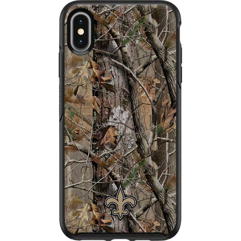 NFL New Orleans Saints Realtree AP Camo Otterbox Symmetry iPhone Skin