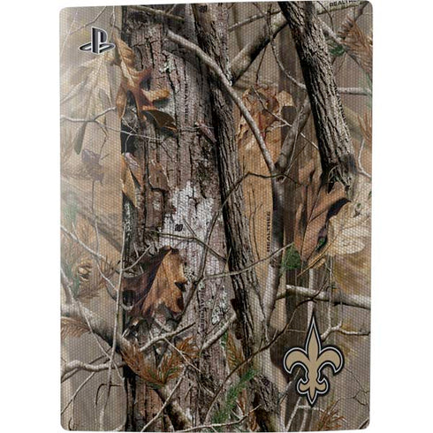 NFL New Orleans Saints Realtree AP Camo PS5 Console Skin