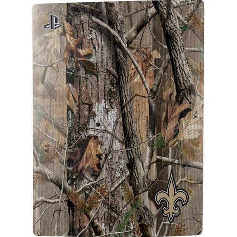 NFL New Orleans Saints Realtree AP Camo PS5 Digital Edition Console Skin