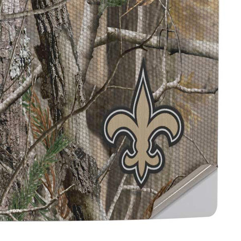 NFL New Orleans Saints Realtree AP Camo PS5 Slim Digital Edition Console Skin