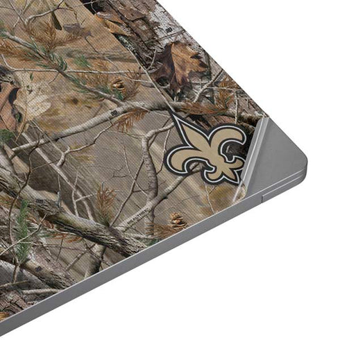 NFL New Orleans Saints Realtree AP Camo Universal Laptop 18in (14.6 x 10.6in) Skin
