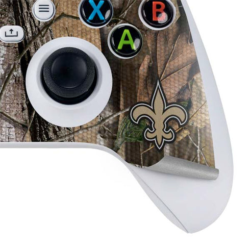 NFL New Orleans Saints Realtree AP Camo Xbox Series S Controller Skin