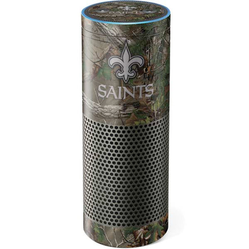 NFL New Orleans Saints Realtree Xtra Green Camo Amazon Echo Skin