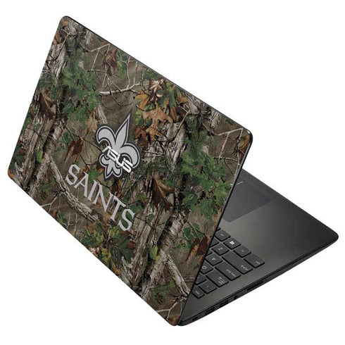 NFL New Orleans Saints Realtree Xtra Green Camo Asus X502CA 15.6 Skin
