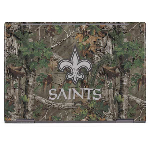 NFL New Orleans Saints Realtree Xtra Green Camo HP Envy Skin