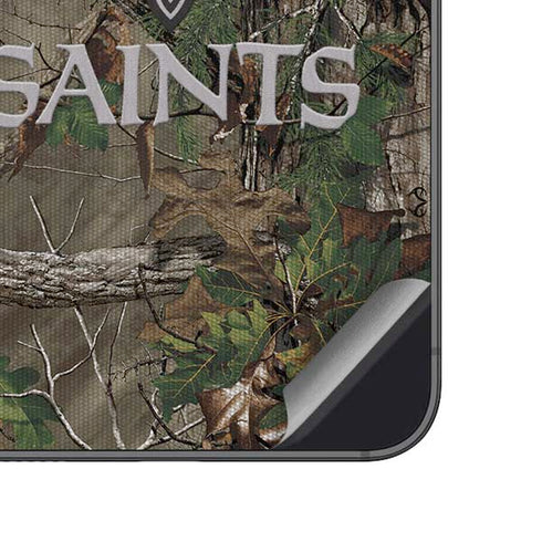 NFL New Orleans Saints Realtree Xtra Green Camo Galaxy A14 5G Skin