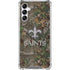 NFL New Orleans Saints Realtree Xtra Green Camo Galaxy A15 5G Clear Case