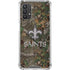 NFL New Orleans Saints Realtree Xtra Green Camo Galaxy A32 5G Clear Case
