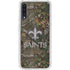 NFL New Orleans Saints Realtree Xtra Green Camo Galaxy A50 Clear Case