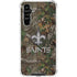 NFL New Orleans Saints Realtree Xtra Green Camo Galaxy A54 5G Clear Case