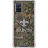 NFL New Orleans Saints Realtree Xtra Green Camo Galaxy A71 5G Clear Case