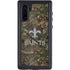 NFL New Orleans Saints Realtree Xtra Green Camo Galaxy Note 10 Waterproof Case