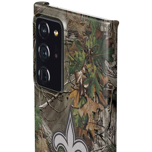 NFL New Orleans Saints Realtree Xtra Green Camo Galaxy Note20 Ultra 5G Lite Case