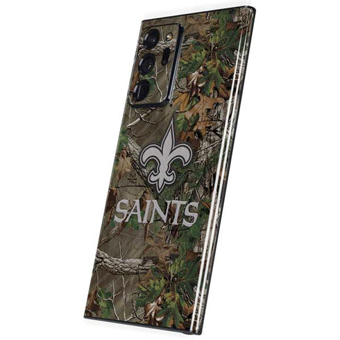 NFL New Orleans Saints Realtree Xtra Green Camo Galaxy Note20 Ultra 5G Skin