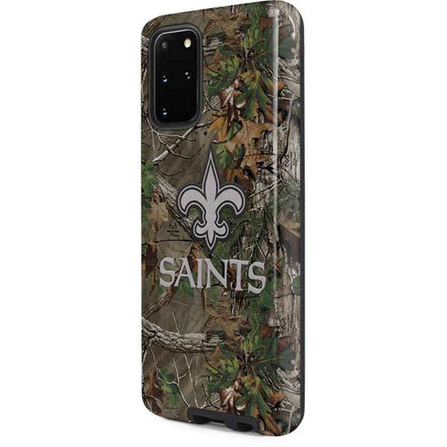 NFL New Orleans Saints Realtree Xtra Green Camo Galaxy S20 Plus Pro Case
