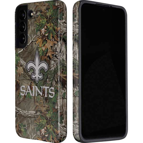 NFL New Orleans Saints Realtree Xtra Green Camo Galaxy S22 Plus Pro Case