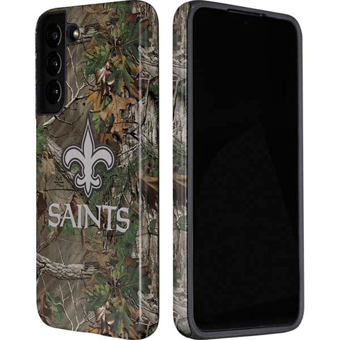 NFL New Orleans Saints Realtree Xtra Green Camo Galaxy S22 Pro Case