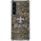 NFL New Orleans Saints Realtree Xtra Green Camo Galaxy S23 Clear Case