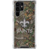 NFL New Orleans Saints Realtree Xtra Green Camo Galaxy S24 Ultra Clear Case