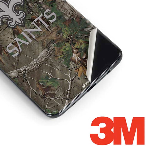 NFL New Orleans Saints Realtree Xtra Green Camo Galaxy S9 Plus Skin
