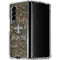 NFL New Orleans Saints Realtree Xtra Green Camo Galaxy Z Fold4 5G Clear Case